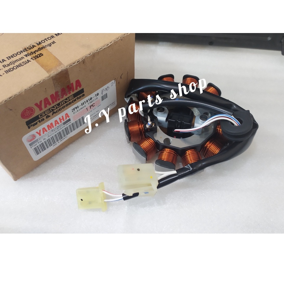 STATOR SPULL SPUL SPOOL MIO M3 S Z SOUL GT FINO FI XRIDE X RIDE 125 LED 2016 KE ATAS ORIGINAL YGP 2PH-H1410-10