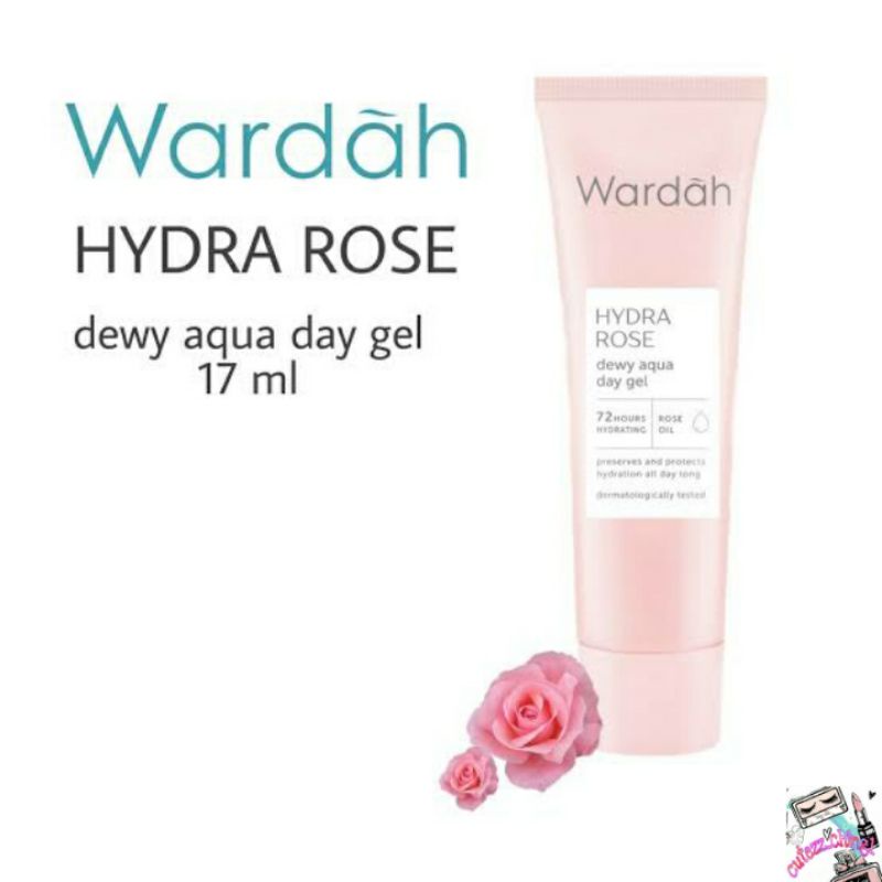 ☃Cutezz_Ching1☃Wardah Hydra Rose Dewy Aqua Day Gel 17ml