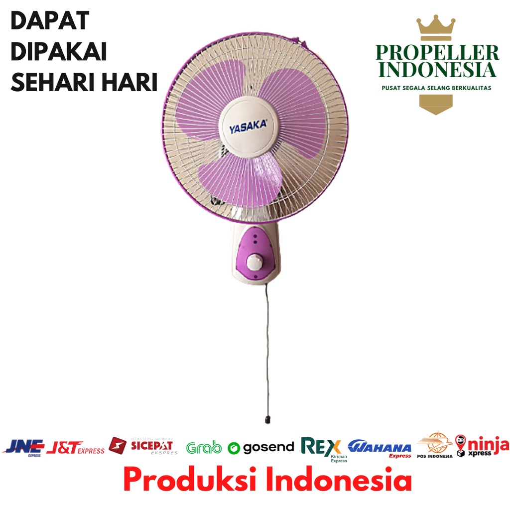 Kipas Angin Dinding Kipas Angin Gantung 12 Inch Wall Fan Ungu -1208 Kipas Angin Tembok Kipas Angin Murah Kipas Angin Tempel