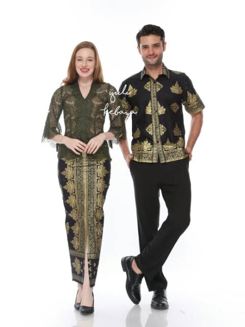 Paket Kebaya Couple ,batik couple | sarimbit batik