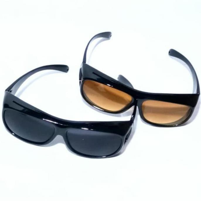 KACAMATA HD VISION VISOR ISI 2 ANTI SILAU UV TERLARIS