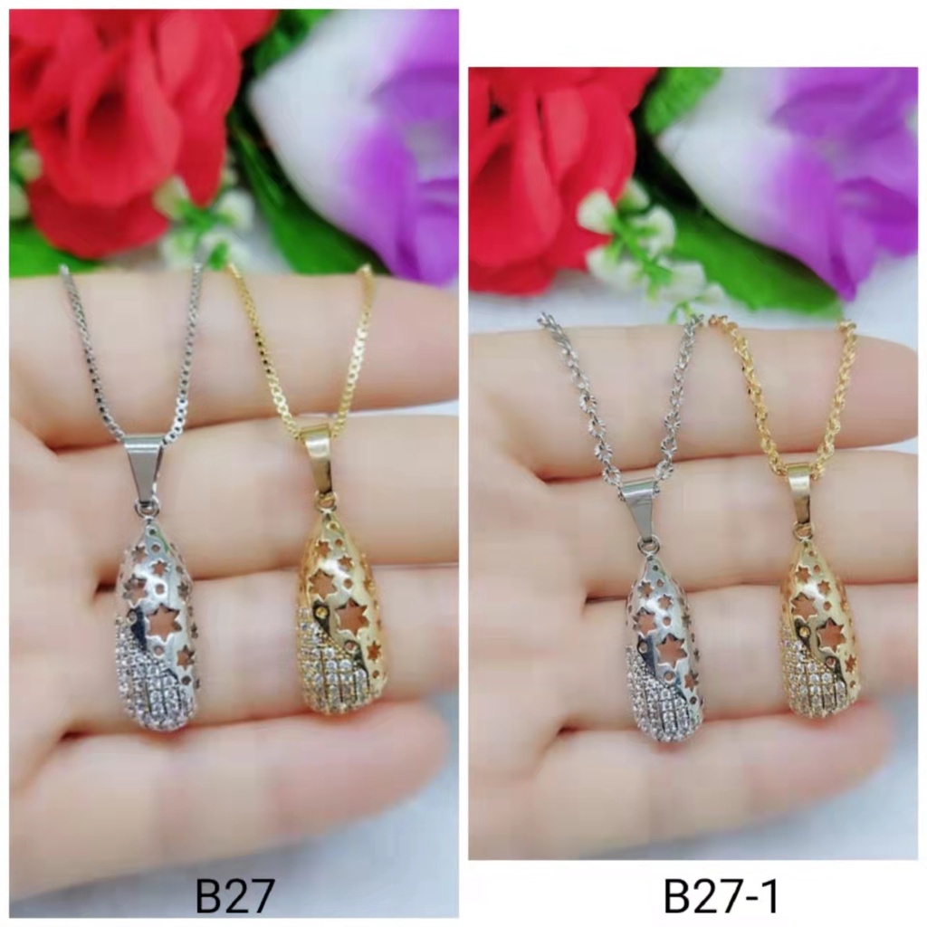 Kalung Xuping Permata Lapis Emas Perhiasan B25-27