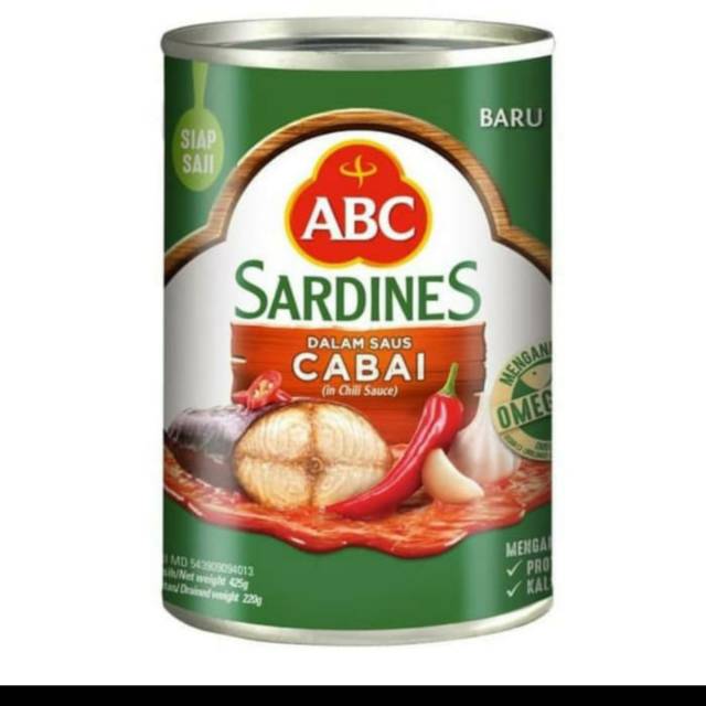 

ABC SARDINES CABAI 425 GRAM