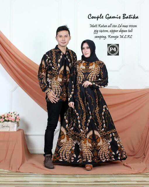 GROSIR COUPLE GAMIS BATIKA