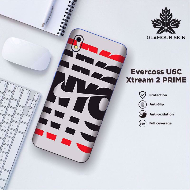 *(Dapat2PCS)* EVERCOSS U6C XTREAM 2 PRIME Garskin Case/Stiker Protector Motif NYC