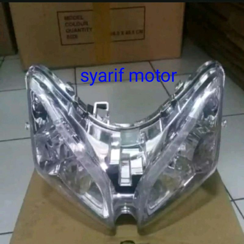 Reflektor lampu depan honda vario 110 karbu vario cw
