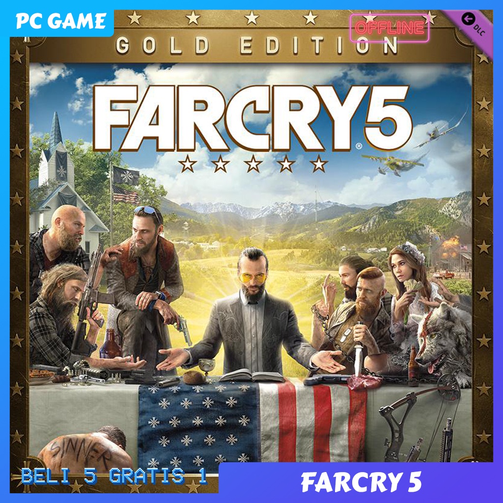 Jual FARCRY 5 GOLD EDITION ALL DLC - FAR CRY 5 - FC 5 - PC LAPTOP GAMES ...