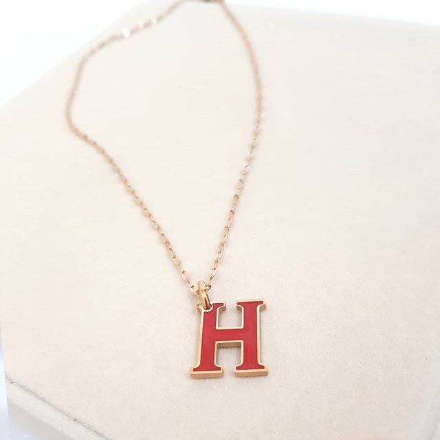 Kalung Wanita Premium Impor HM Merah