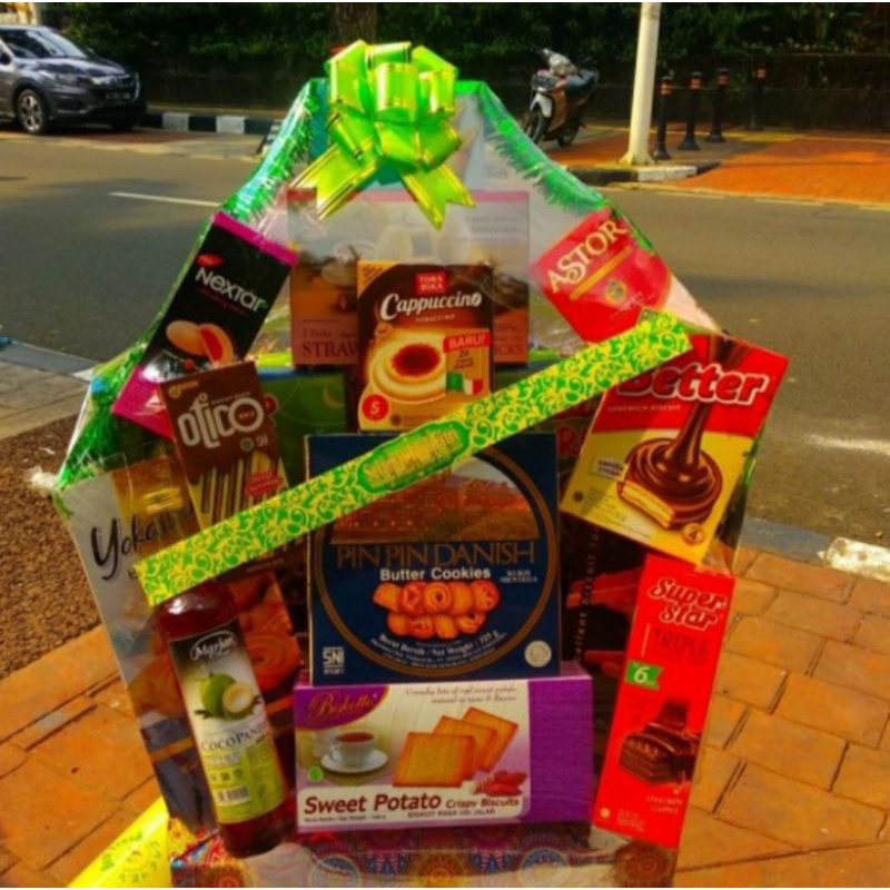 

Parcel / Parsel Lebaran Snack Kue