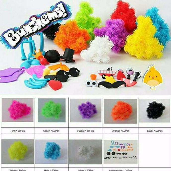 BUNCHEM ISI 100 PCS / PENGASAH KREATIFITAS