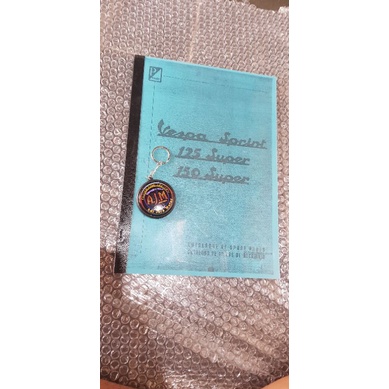 Buku Part Catalog Catalogue Katalog Copian Vespa Super Sprint