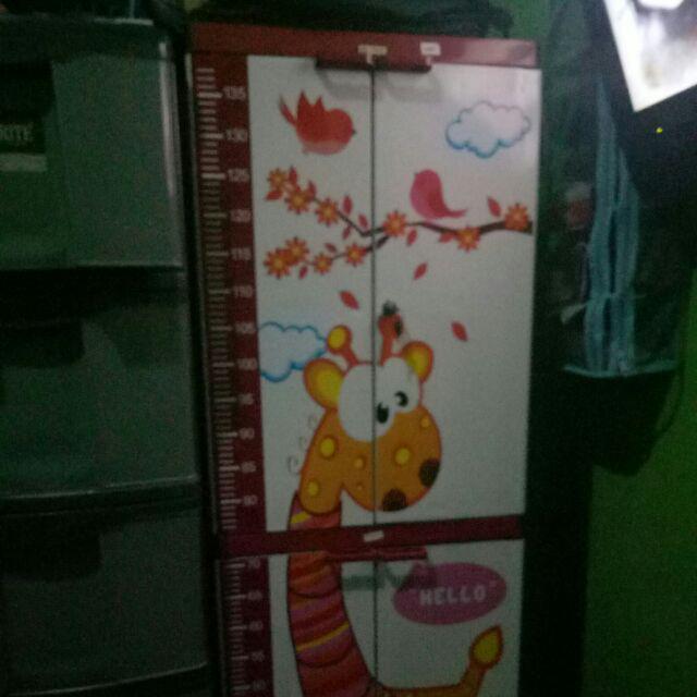 Lemari Plastik Lemari Pakaian Ssn 4 Kunci Motif Anak