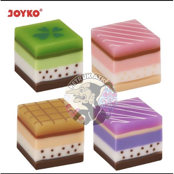 

[PCS] PENGHAPUS PENSIL JOYKO ER-117 BENTUK KUE*