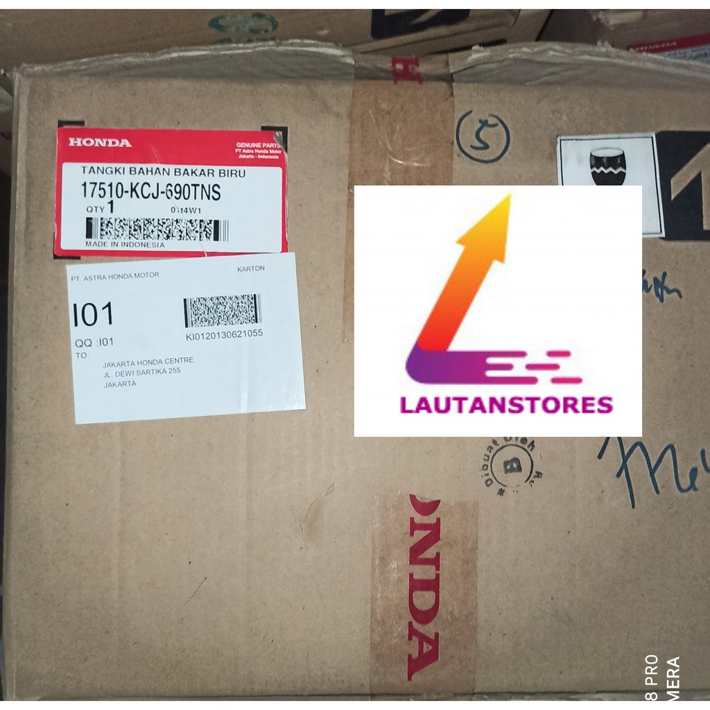 17510-KCJ-690TNS Tangki Bensin Tiger Lama Tiger 2000 BIRU