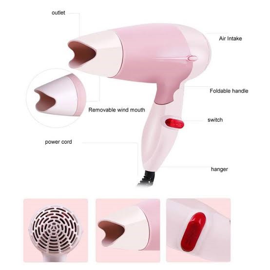 HAIR DRYER NOVA PORTABLE / ALAT PENGERING RAMBUT