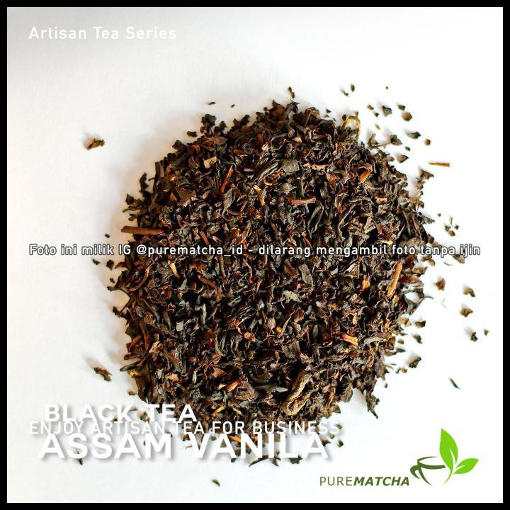 

Artisan Tea Cafe - Assam Black Tea Vanilla 10Gr Teh Hitam Wangi Vanili