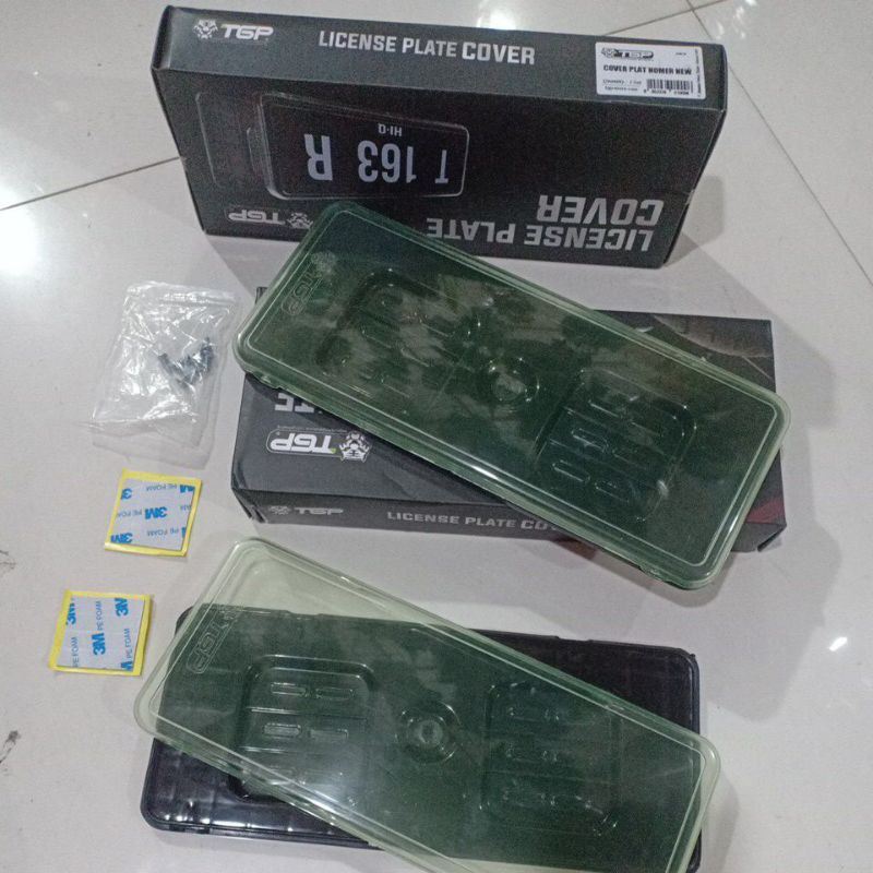 New Cover Plat Nomor Motor TGP Bingkai Plat Nomor Motor TGP