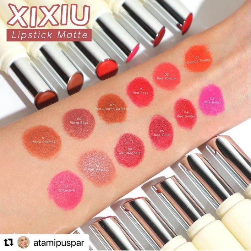 XI XIU Lipstick Matte Finished 3.8g