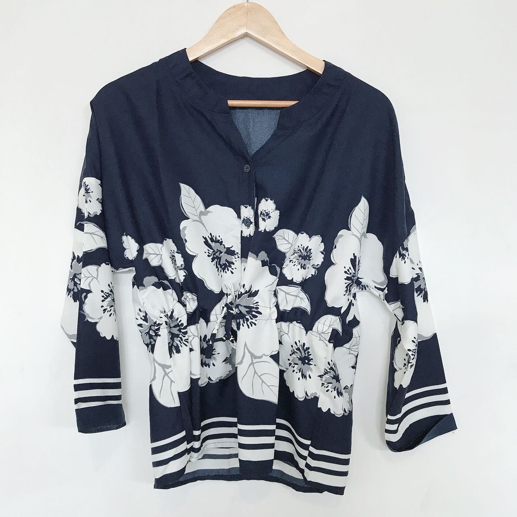 Baju Kekinian Cewek Murah Wanita Grosir blouse white zuky bhn rayon bangkok LD96,PJ 67