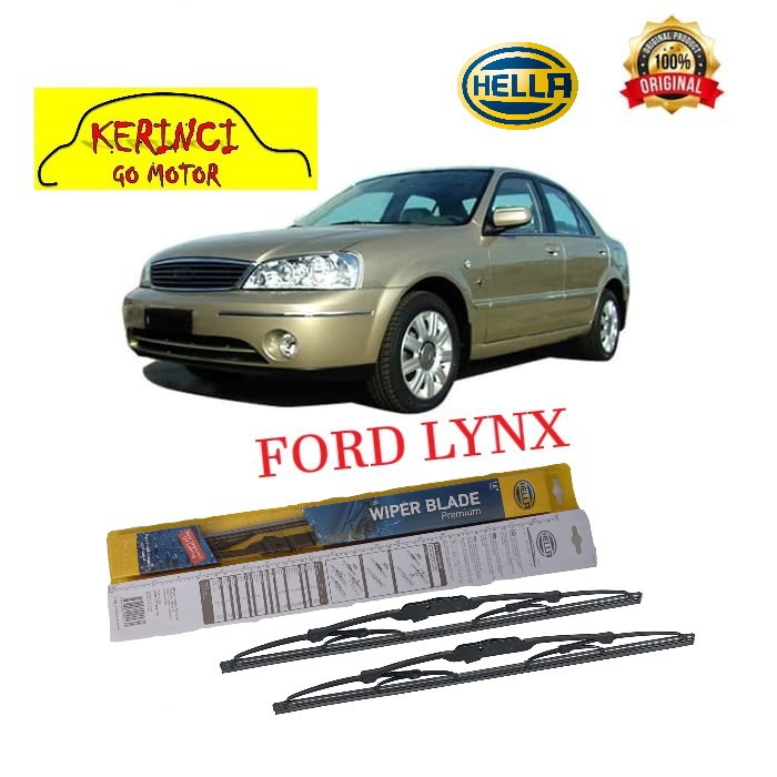 WIPER FORD LYNX HELLA PREMIUM 20&quot; &amp; 18&quot; - WIPER HELLA SEPASANG FORD