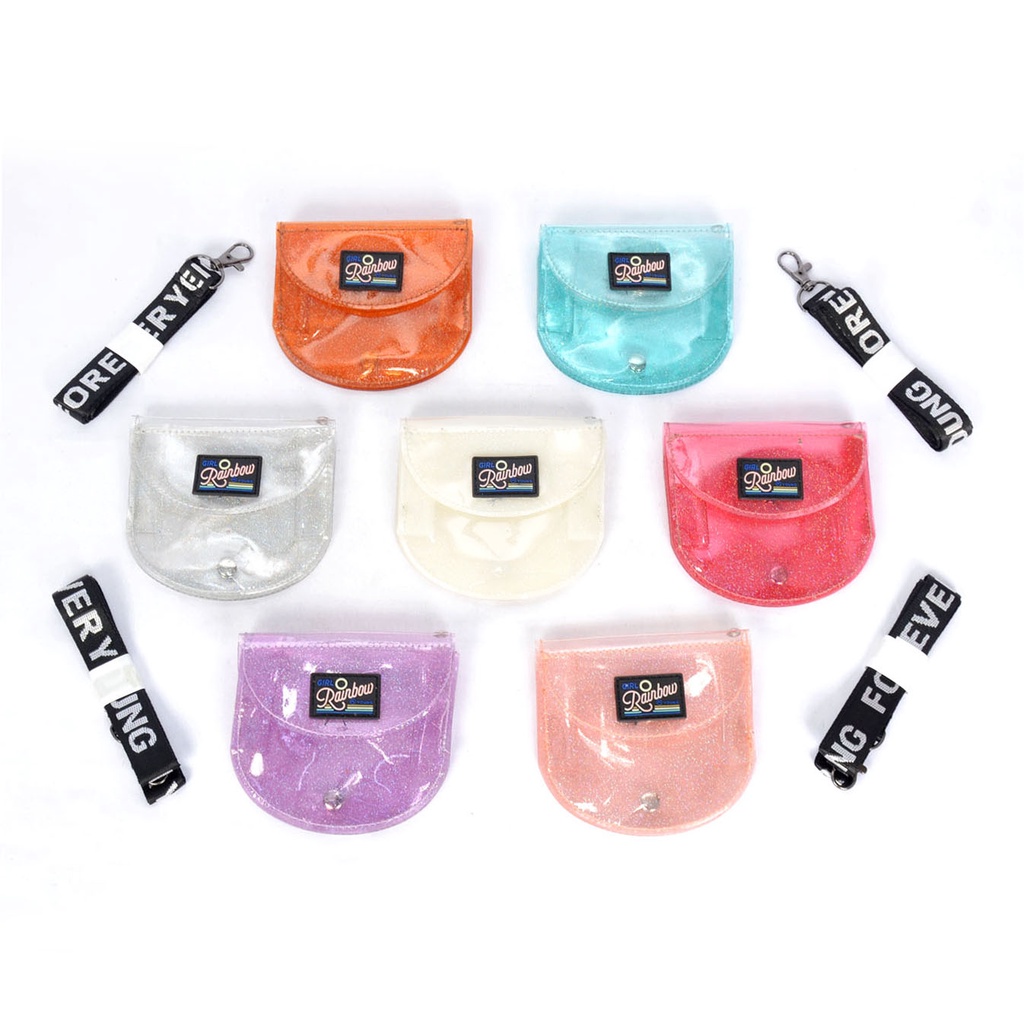YBS IMPORT!!! DOMPET OVAL / DOMPET TRANSPARAN/ DOMPET KOIN 2631
