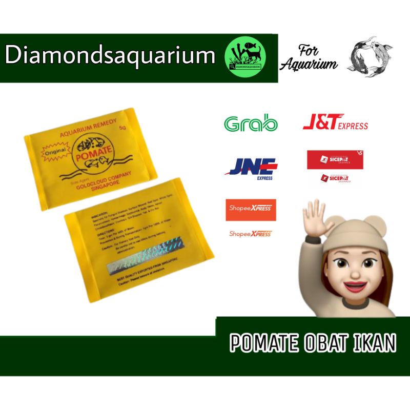 OBAT IKAN POMATE ORI ASLI ORIGINAL