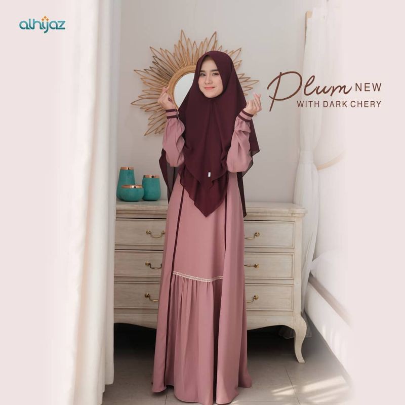 napisa alhijaz set gamis ori