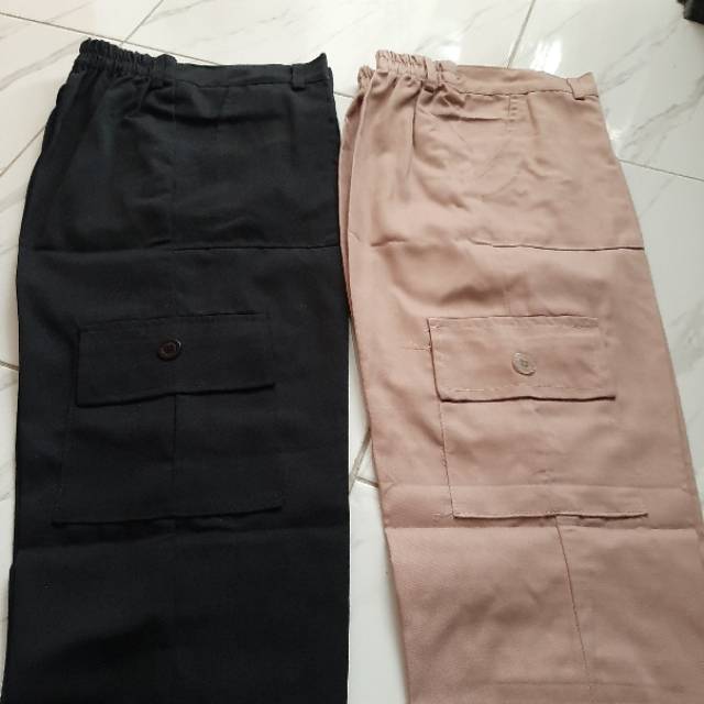 Joger pants celana cargo wanita celana panjang wanita american drill