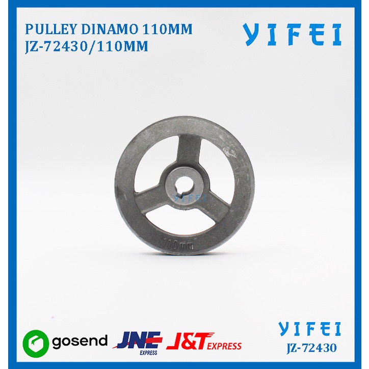 Pulley / Poli / Poly Dinamo Mesin Jahit 110MM YIFEI-72430/110MM