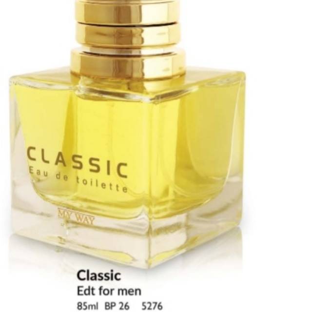 PARFUM COWOK, EAU DE TOILET CLASSIC DARI MY WAY