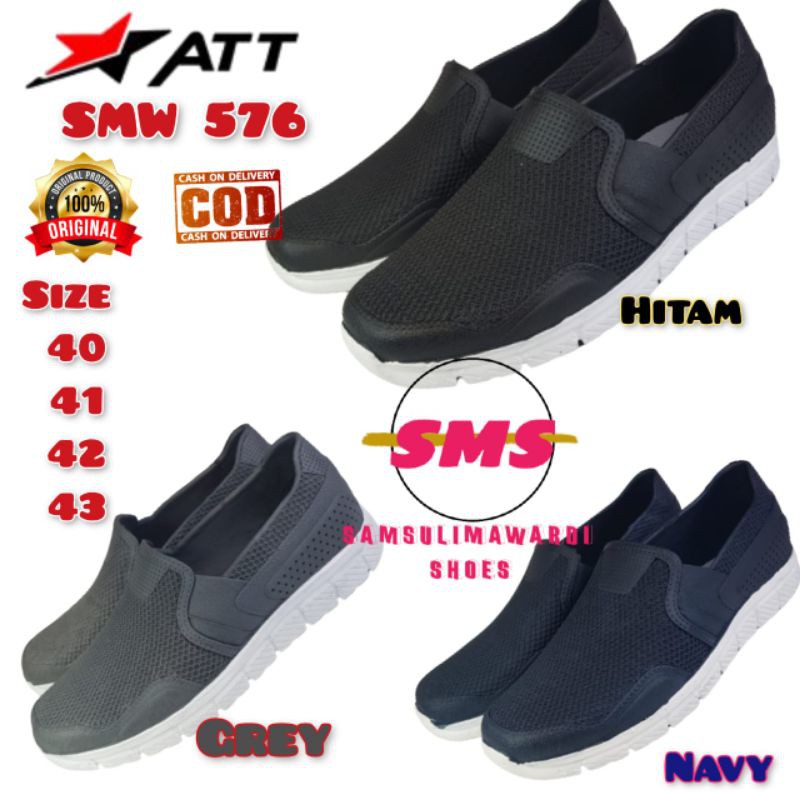 SEPATU PRO ATT ORIGINAL SMW 576 SLIP ON