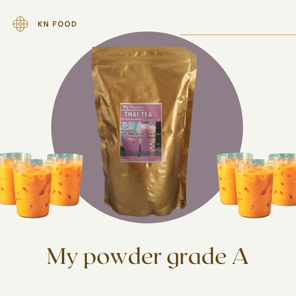 

My Powder Minuman Rasa Thai Tea Grade A 500 Gram
