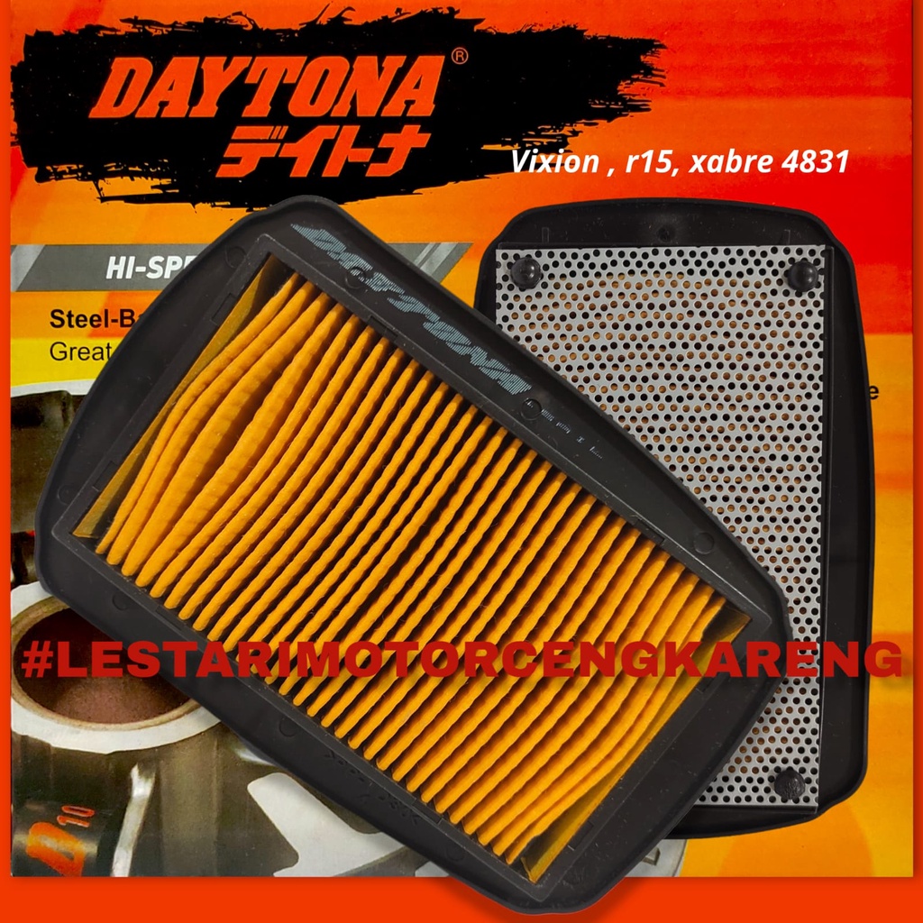 BUSA FILTER RACING R15 XABRE 20P-E4450-00 ASLI DAYTONA 4831