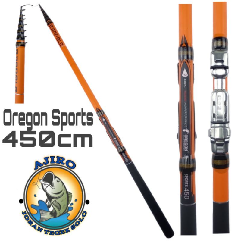 joran tegek carbon OREGON SPORTS 360 450 540 630 720 cm