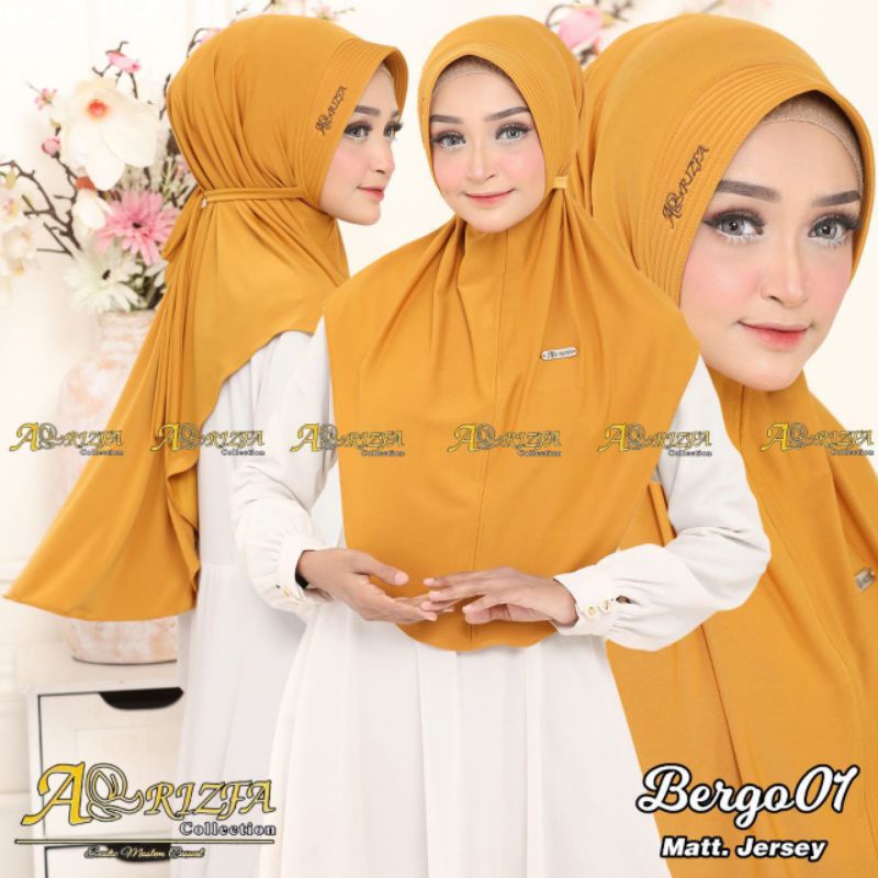 HIJAB INSTAN BERGO 01 PET TALI/ BERGO BY AR RIZFA