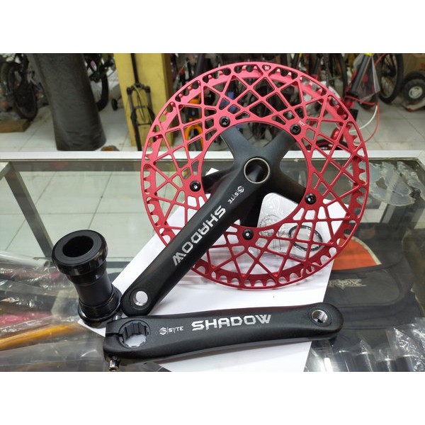 Crankset Hollowtech SYTE Shadow RED
