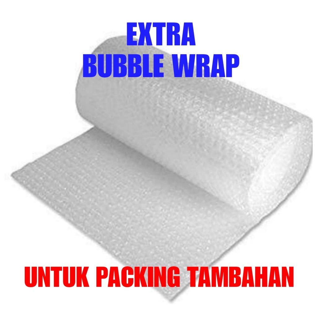 

BUBBLE WRAP TAMBAHAN UNTUK PACKING