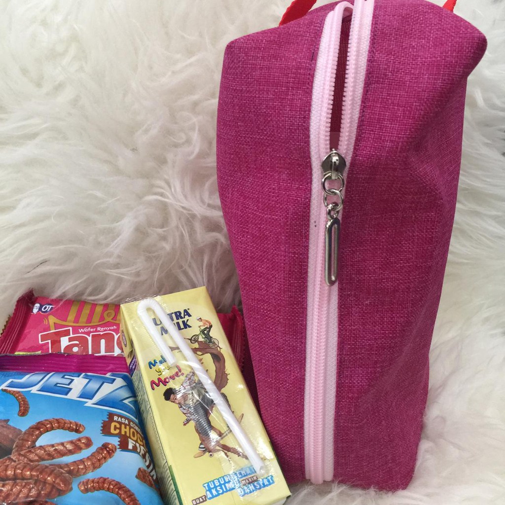 

Goodie Bag Polos Pink Sourvenir Cantik Murah Tempat Snack Ulang Tahun Birthday