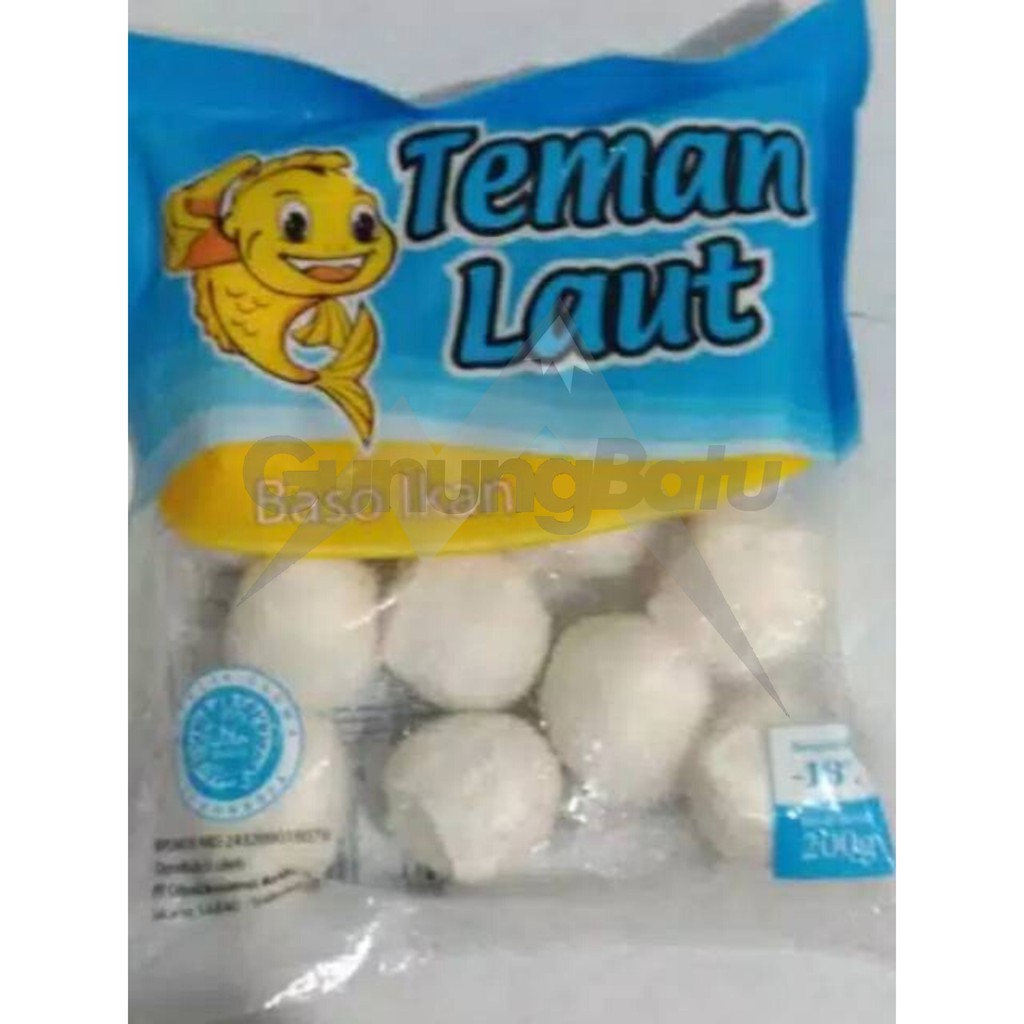 

TEMAN LAUT BASO IKAN 200 GRAM/ SANJAYA BAKSO IKAN 200GR ( STEAMBOAT DAN SHABU - SHABU)
