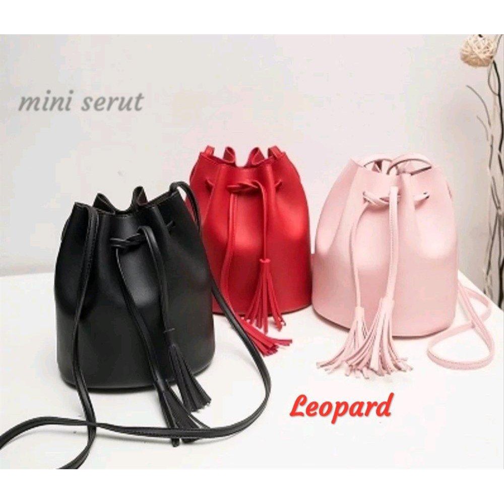 Tas Selempang Wanita Tas Serut Mini Shopee Indonesia