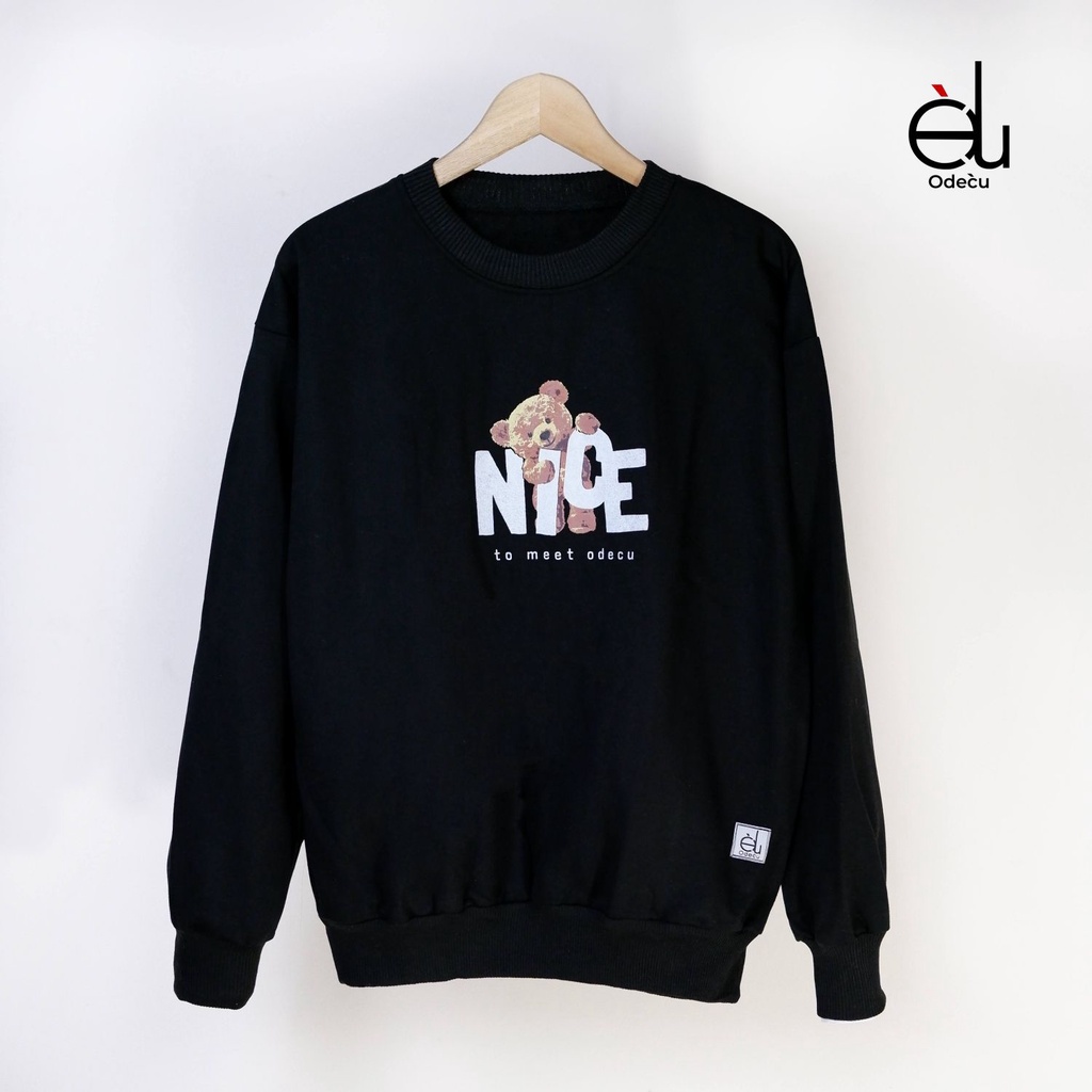 ODECU CREWNECK NICE SERIES SWEATER OVERSIZE WANITA PRIA