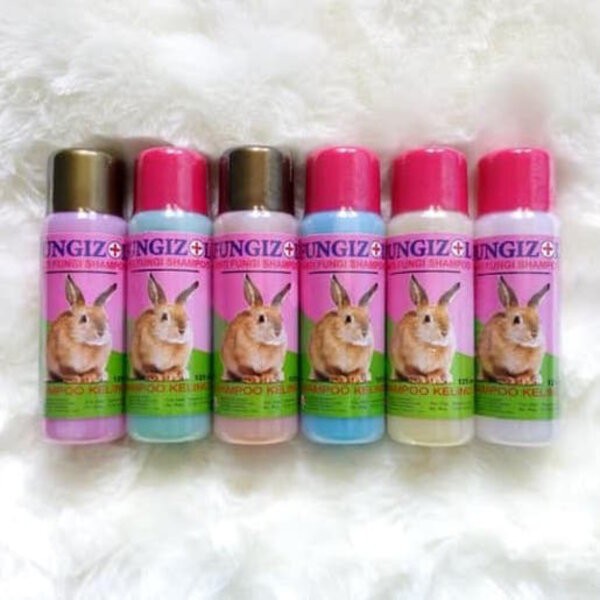 Fungizol Rabbit 125ml Fungizole Shampoo Sampo Anti Fungi Jamur Kelinci