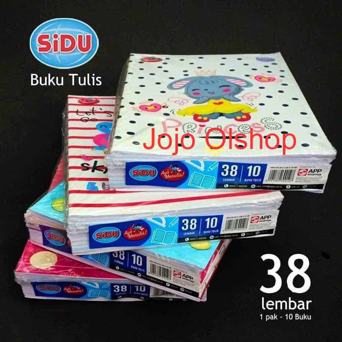 

Buku Tulis SIDU 38 Lembar