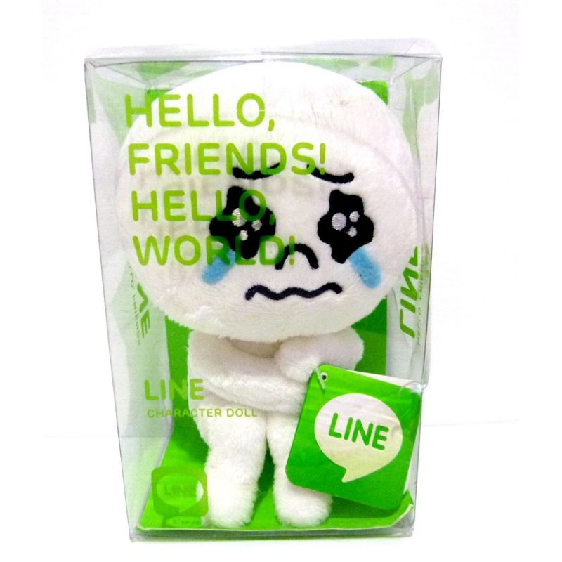 Boneka Moon Line Original Line Friends Crying Moon - boneka line