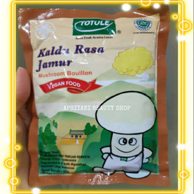 

TOTOLE Kaldu Jamur 80 Gr / Penyedap Kaldu Jamur Pengganti Msg