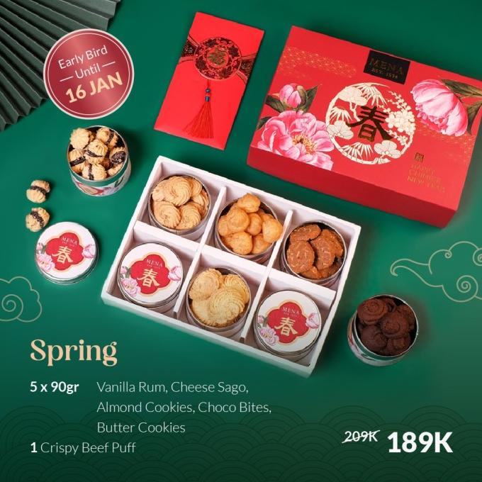 

Hampers Imlek - Spring - Mena Cookies .