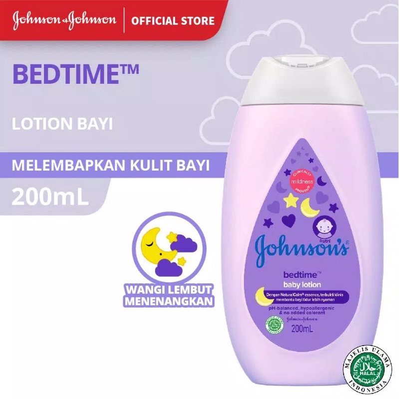 Johnson's Bedtime Baby Lotion - Losion Bayi 200 ml