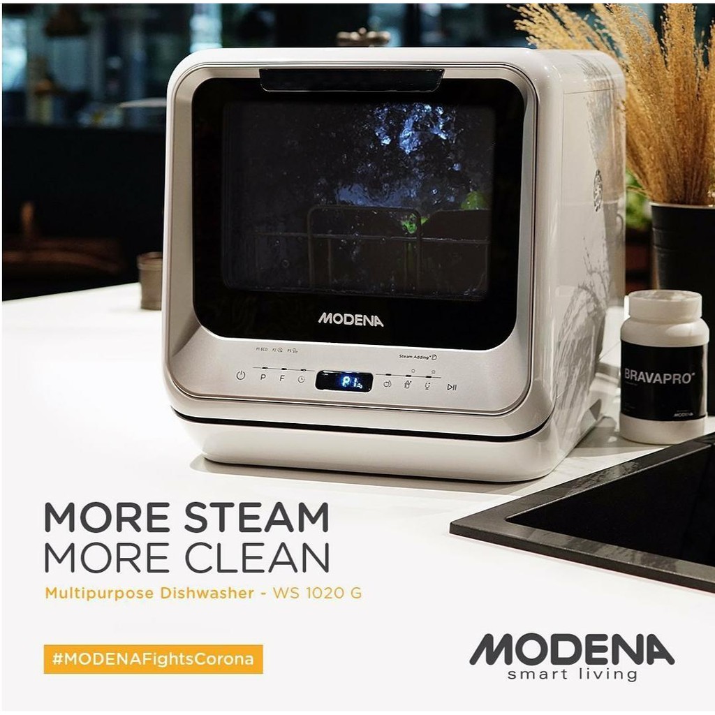 Modena WS 1020 G - freestanding dishwasher atau mesin cuci piring