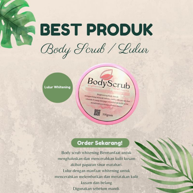 HL whitening bodyScrub / LULUR