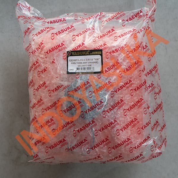 FUEL TANK ASSY GX200T GX225T MODEL V YASUKA ORANGE | TANKI BENSIN GX200T GX225T YASUKA ORANGE